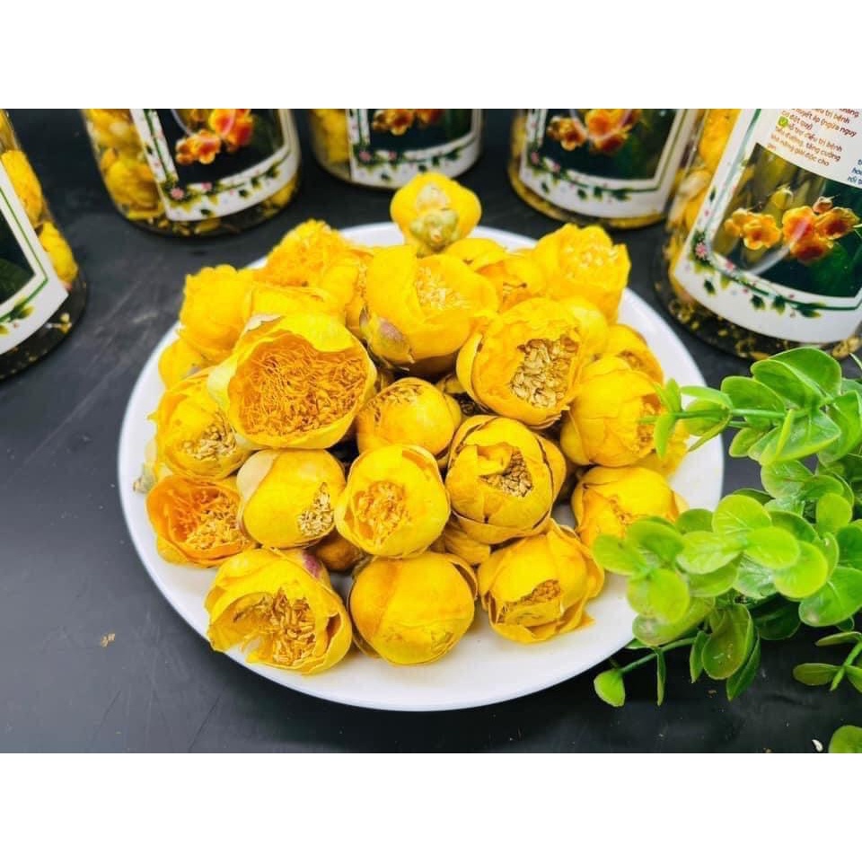 100gr  Trà Hoa Vàng Sấy Lạnh Thượng Hạng - Đặc Sản Rừng