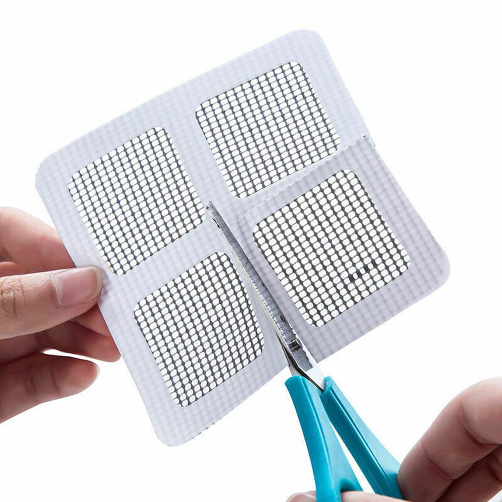 KUNHEV Miếng Lưới Dán Sửa Chữa Cửa Sổ Chống Muỗi Tiện Dụng