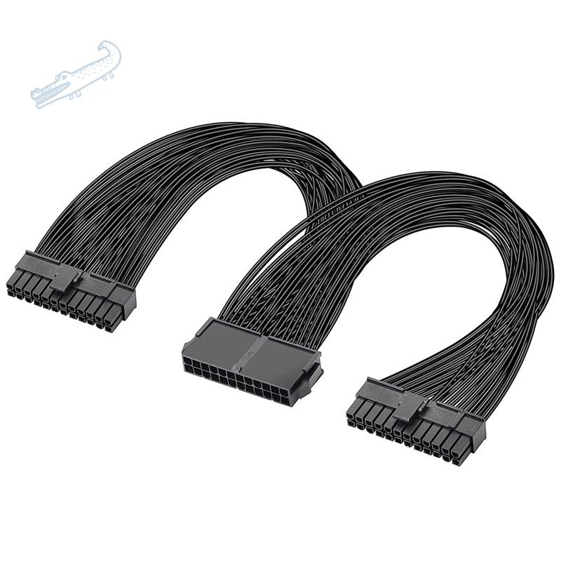 Dây Cáp Chia Nguồn PSU 24-Pin ATX 24Pin Cho ATX Motoard