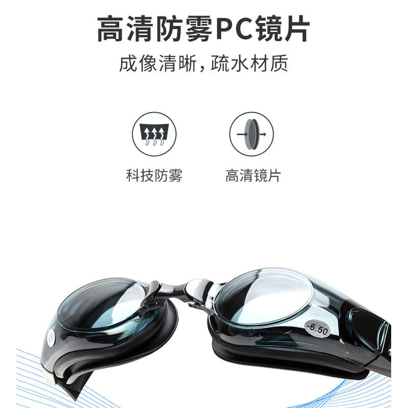 Kính Bơi Silicone Chống Sương Mù/Tia UV Chuyên Nghiệp Dành Cho Nam Và Nữ