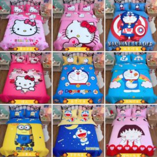 Bộ chăn ga 3D cotton trẻ em