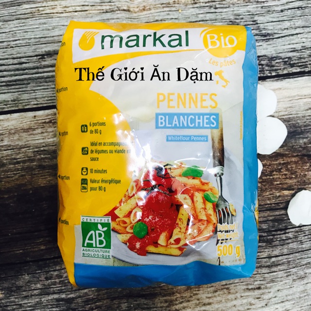 Nui Ống Hữu Cơ Markal 500g