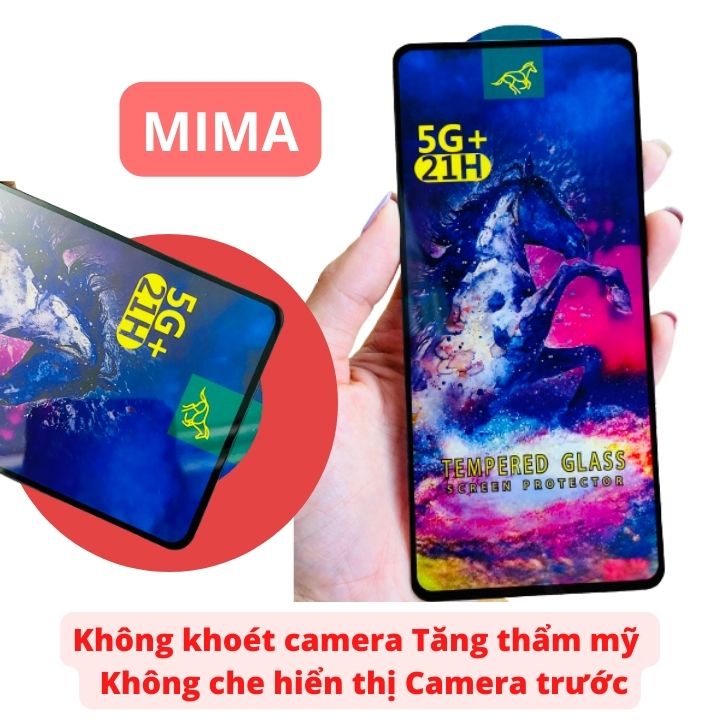 Kính cường lực Xiaomi Redmi K30/K30 Pro/K30 5G/K30s Full màn cao cấp OG+ Độ cứng 21H siêu mượt chống bám vân tay [MIMA]