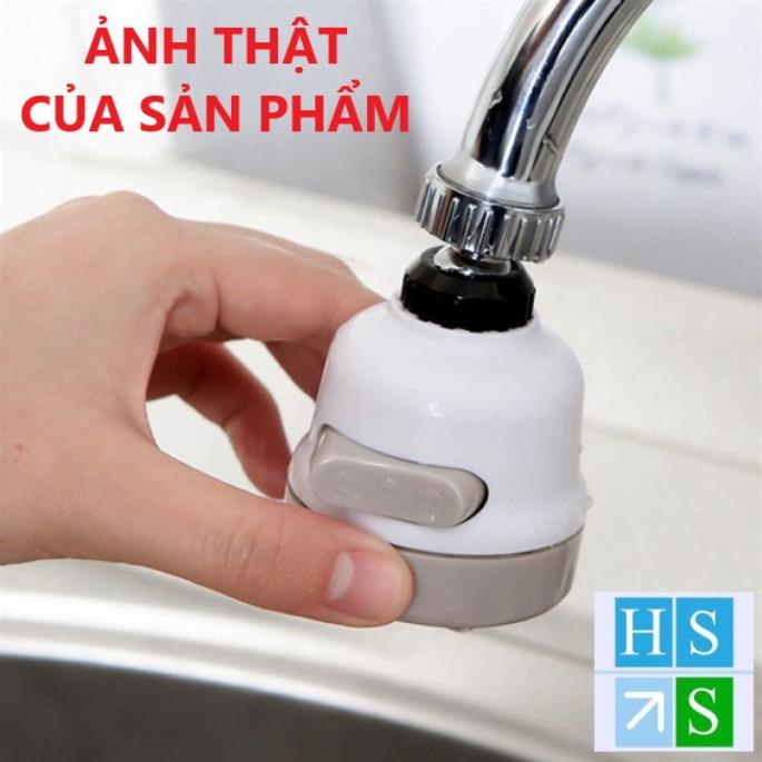 ĐẦU VÒI TĂNG ÁP 3 chế độ nước xoay 360 độ tăng áp lực nước lên 3 lần vòi bồn rửa chén bát tiện lợi - HS Shop Đắk Lắk