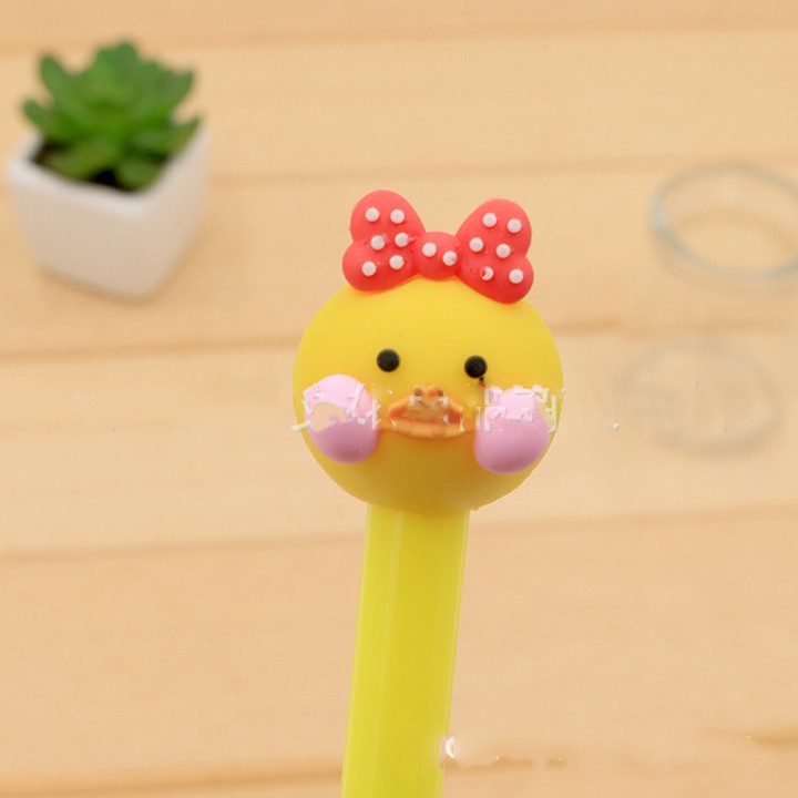 Bút gel nước vịt vàng dễ thương – bút cute