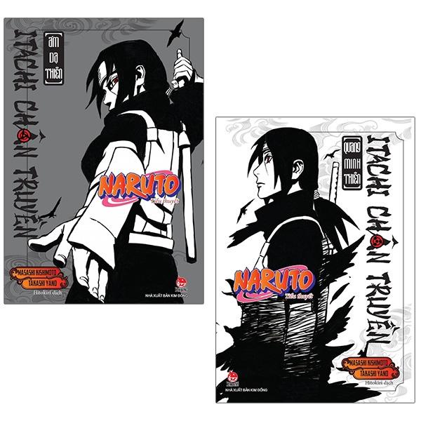 BỘ TIEU THUYET NARUTO - ITACHI CHÂN TRUYỀN (2 QUYỂN - TẶNG KÈM 01 SỔ TAY 2 ĐẦU)