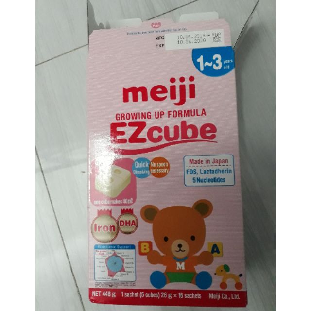 Sữa thanh Meiji thanh lý