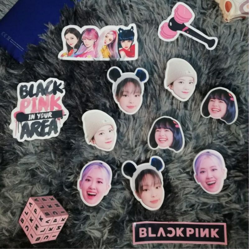 GRIPTOK BLACKPINK giá đỡ điện thoại in hình thành viên nhóm BlackPink meme đáng yêu