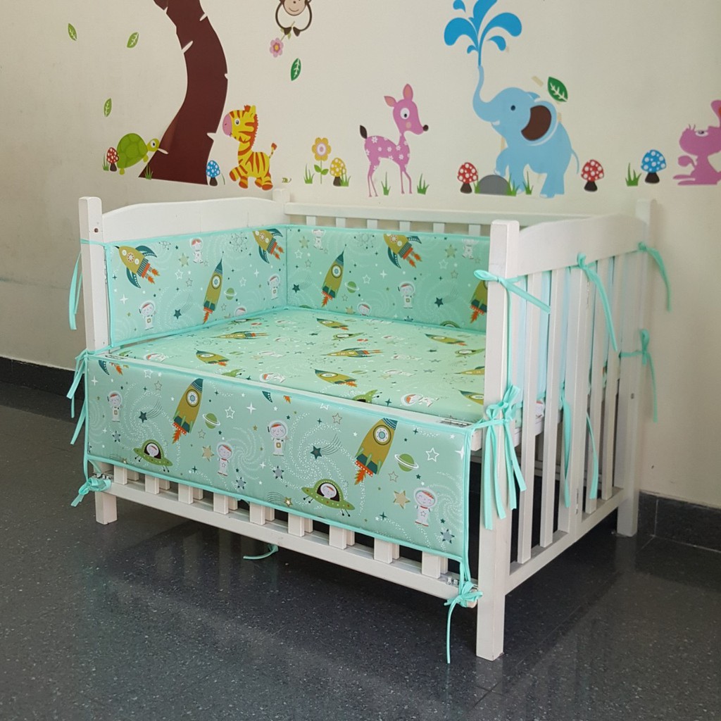 Quây và ga cho cũi có đủ size