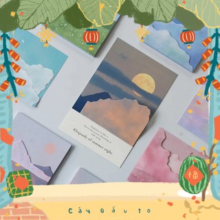 Set 80 Giấy Ghi Chú Kiểu Mới Memo Note Mr.Paper Daydream