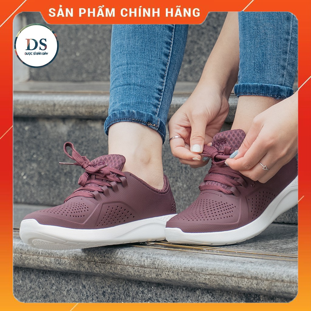 Giày Nhựa Cross LiteRide Chống Nước Kiểu Dáng Thời Trang Màu Mận  Siêu Hot