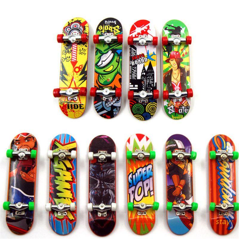 Set 2 Ván Trượt Ngón Tay Mini Bằng Hợp Kim