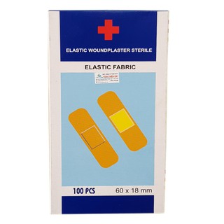 Băng cá nhân chữ thập hộp 100 miếng BSH
