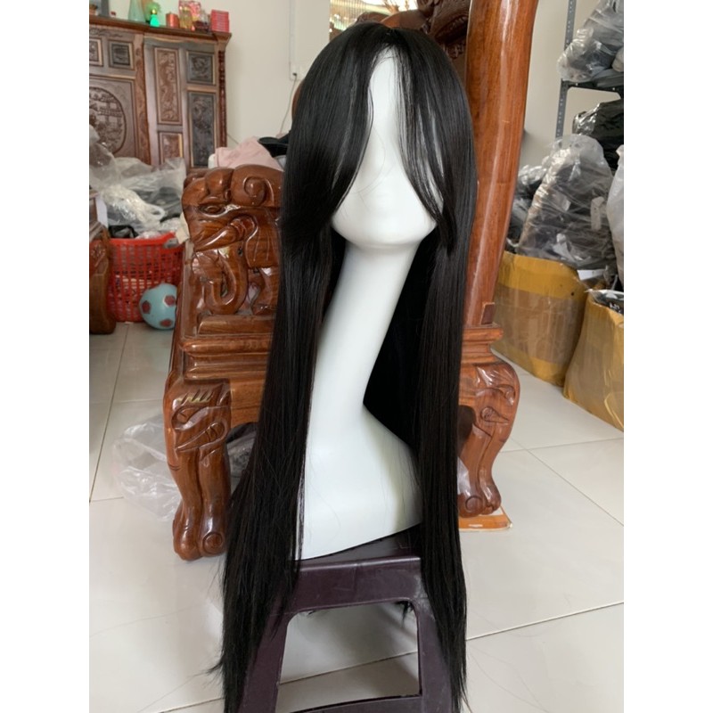 Tóc giả nguyên đầu nữ đẹp thẳng 2 mái layer ❤️FREESHIP❤️ mã 2061