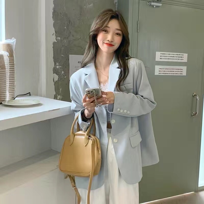 Blazer loại 1 dày dặn form đứng, có đệm vai, hình thật các mẫu ở video
