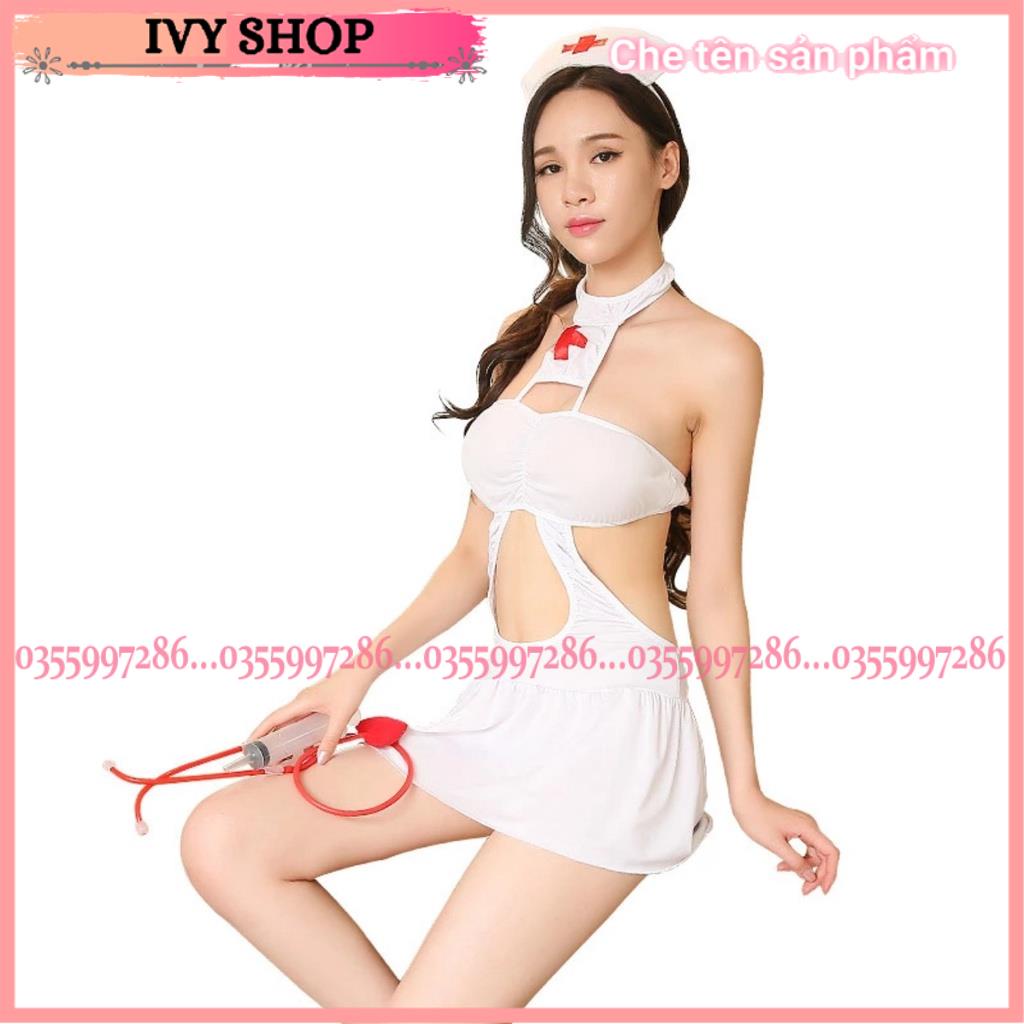 Váy Ngủ Nữ Sexy Cosplay Y Tá - Body Và Dáng Xoè Mã Yta002 Yta003 - Ivyshop | BigBuy360 - bigbuy360.vn