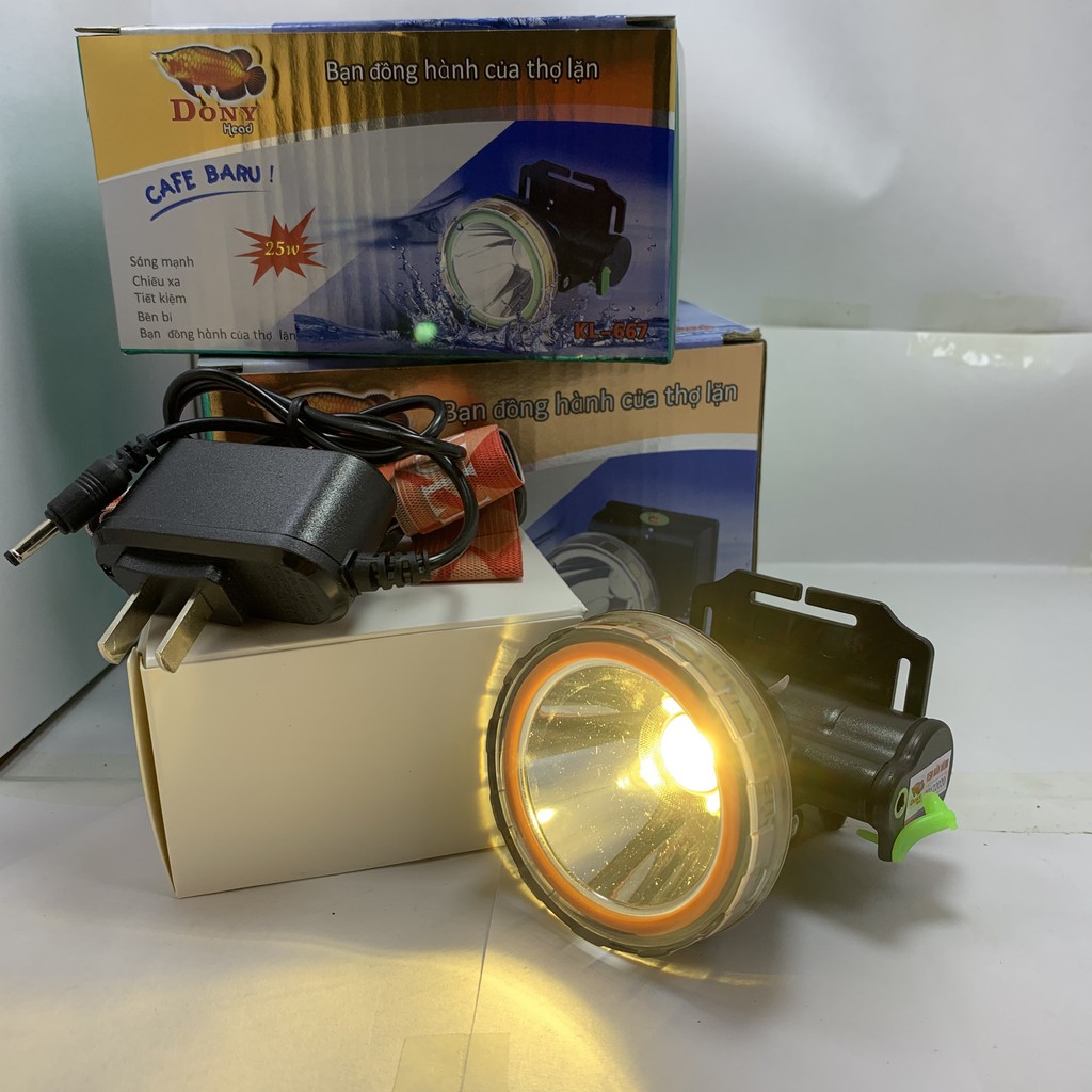 Đèn Pin Đội Đầu - DONY KL 667 - Đèn Pin Treo Đầu Chống Thấm Nước, Bền Bỉ, Nhỏ Gọn Tiện Lợi - HUSO | BigBuy360 - bigbuy360.vn