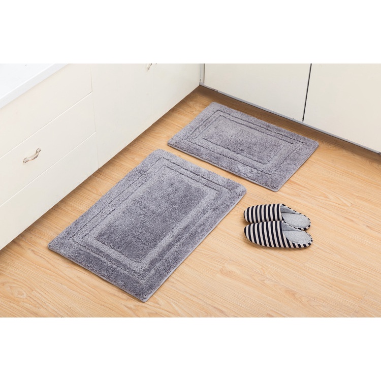 Thảm Lau Chân Thảm Decor Sợi Bông Cotton Siêu Mềm Mại Cao Cấp