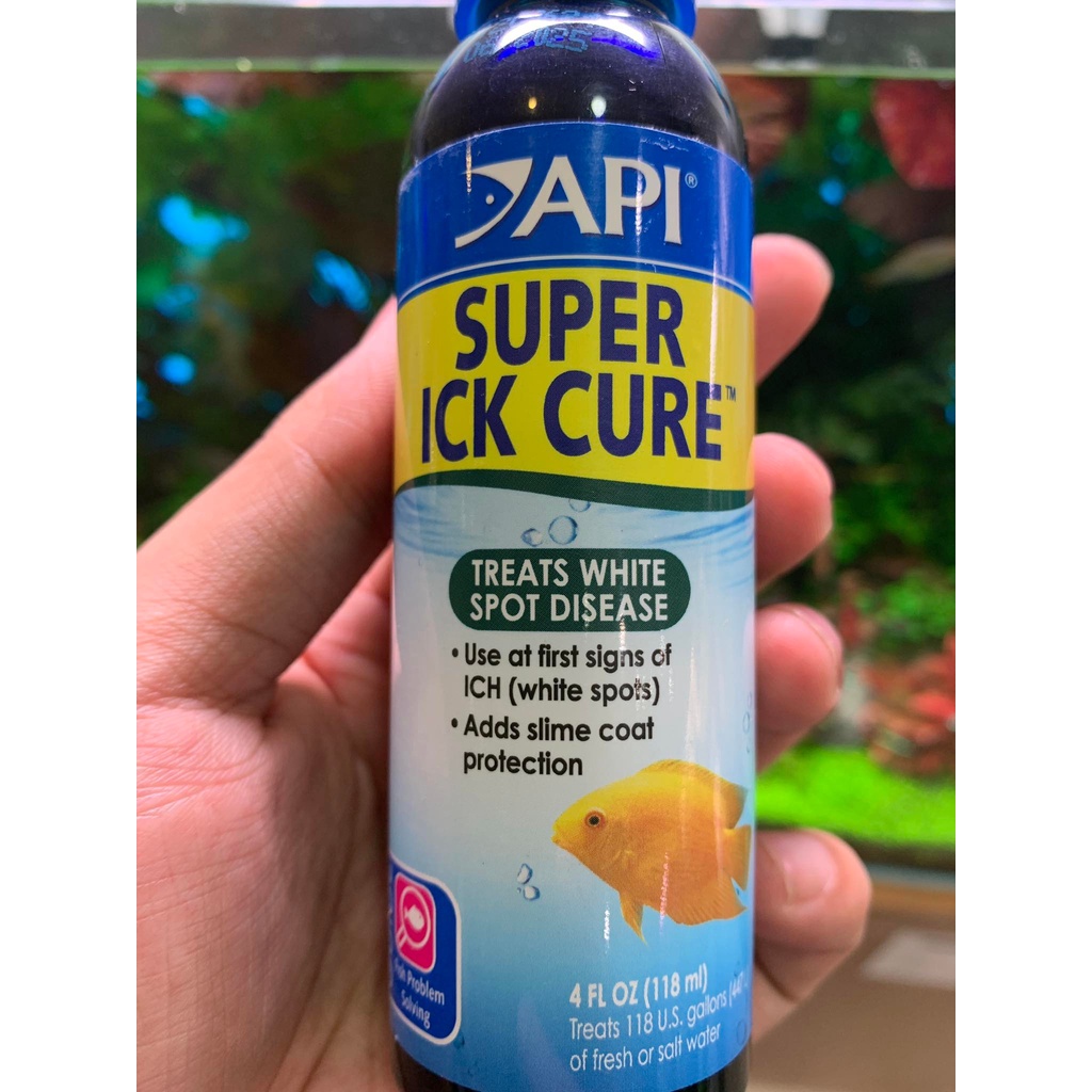 API  Super Ick Cure (118ml) trị đốm trắng cá và cọ mình