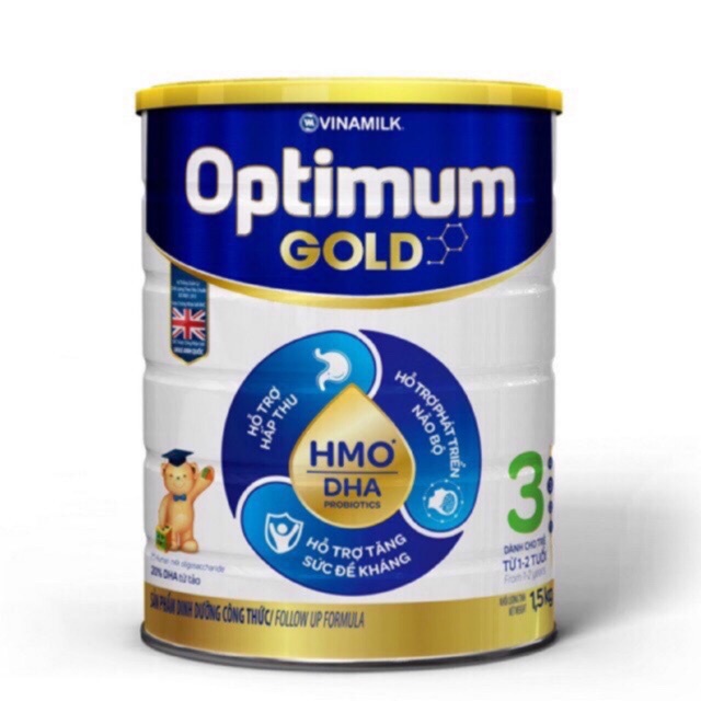 Sữa bột Optimum Gold 3 1450g (cho trẻ từ 1 - 2 tuổi)