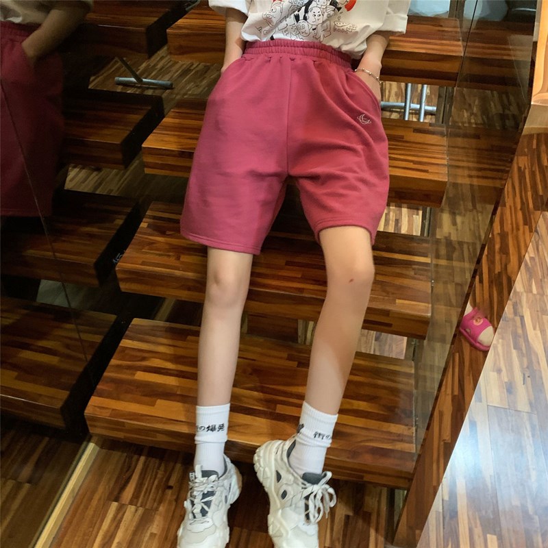 Bộ đồ nữ phong cách thể thao tay ngắn trẻ trung