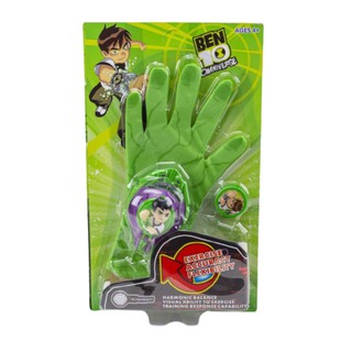 [Hàng mới về] Vỉ đồ chơi Ben 10 phóng đĩa kèm bàn tay y hình cho bé  jd218 jd218