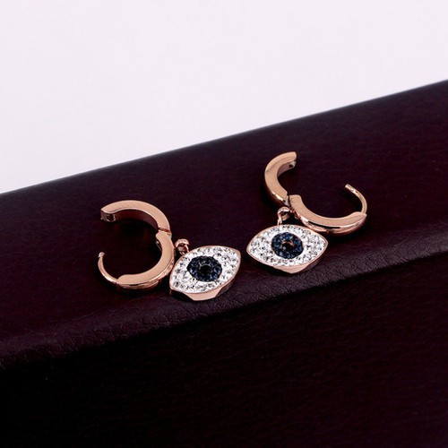 Bông Tai Tòn Ten Đôi Mắt Titan Ko Đen TT 3368