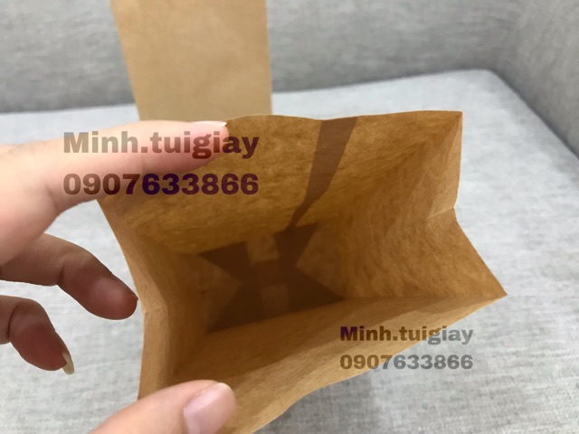 Túi giấy xếp hông size 12x28