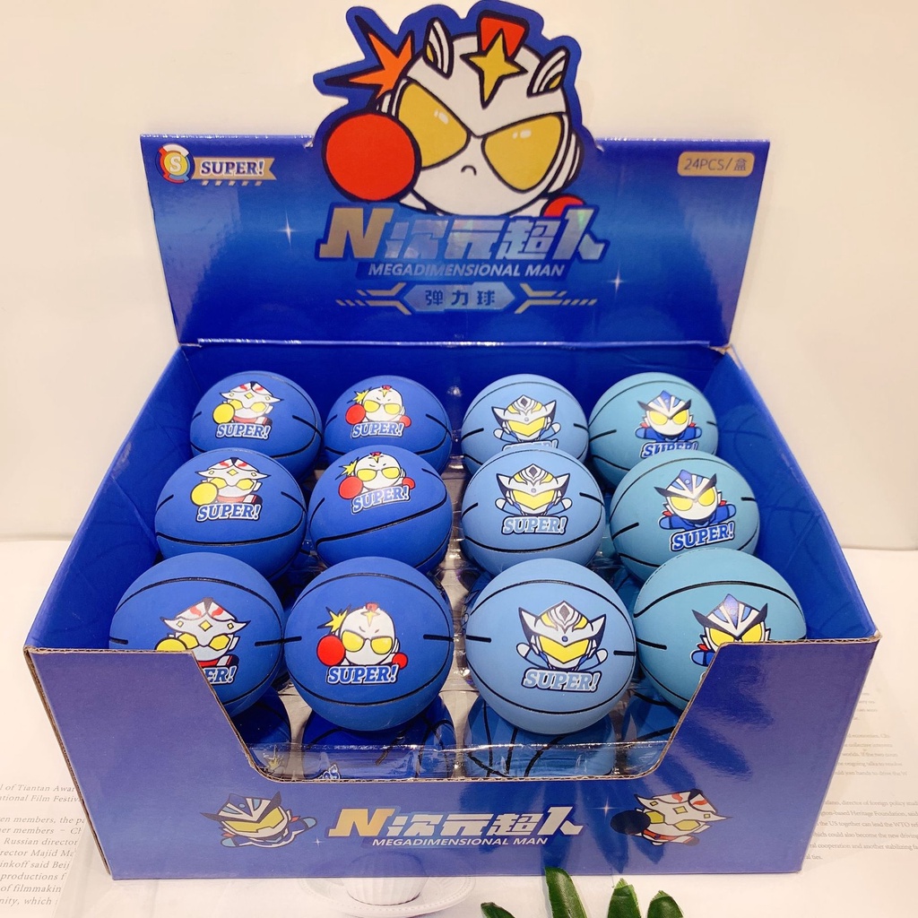 Quả bóng rổ đàn hồi mini hình siêu anh hùng - 9000000102