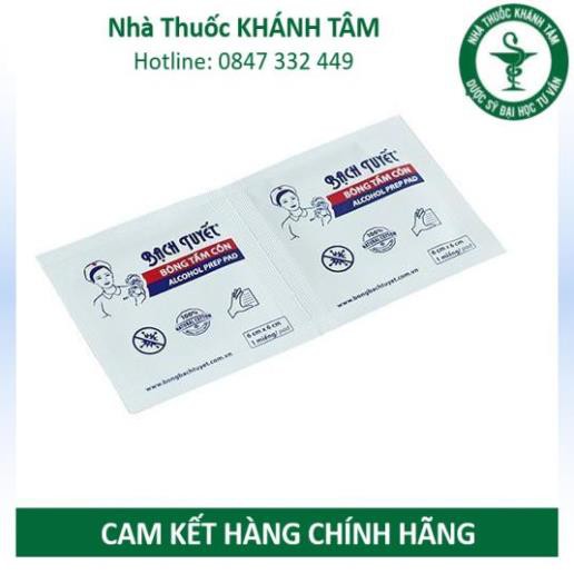 ! Bông Tẩm Cồn Bạch Tuyết - Alcol pad - Alcohol pad ! !