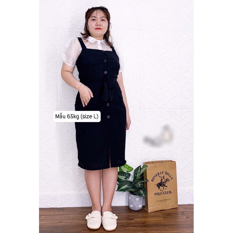 SET YẾM + SƠ MI RỜI BIGSIZE 60-90kg (có size)