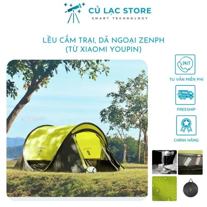 Lều cắm trại, dã ngoại thông minh gấp gọn, mở nhanh trong 3s
