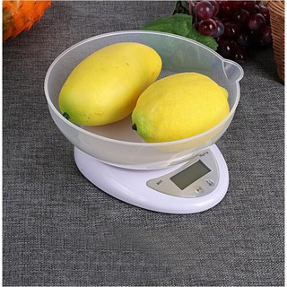[HÀNG CHUẨN LOẠI 1] Cân tiểu ly 5kg Electronic Kitchen chính xác