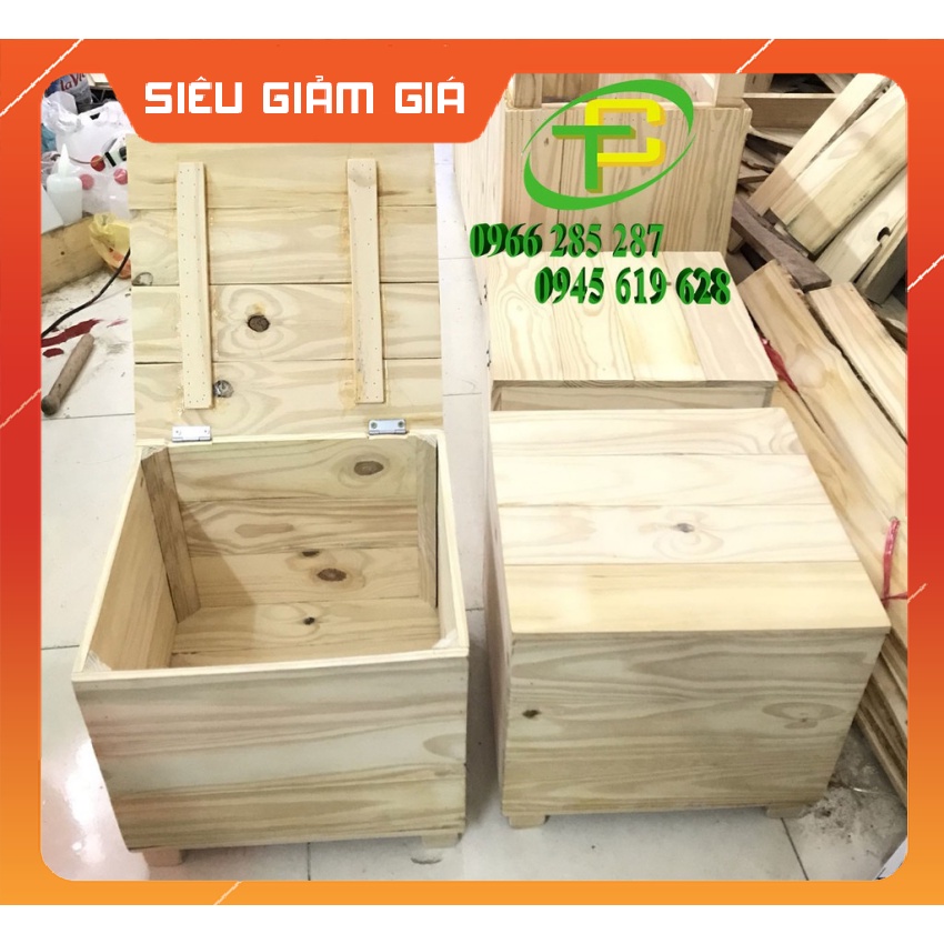 Ghế đựng đồ kiêm ghế ngồi 2 trong 1 đựng đồ đa năng