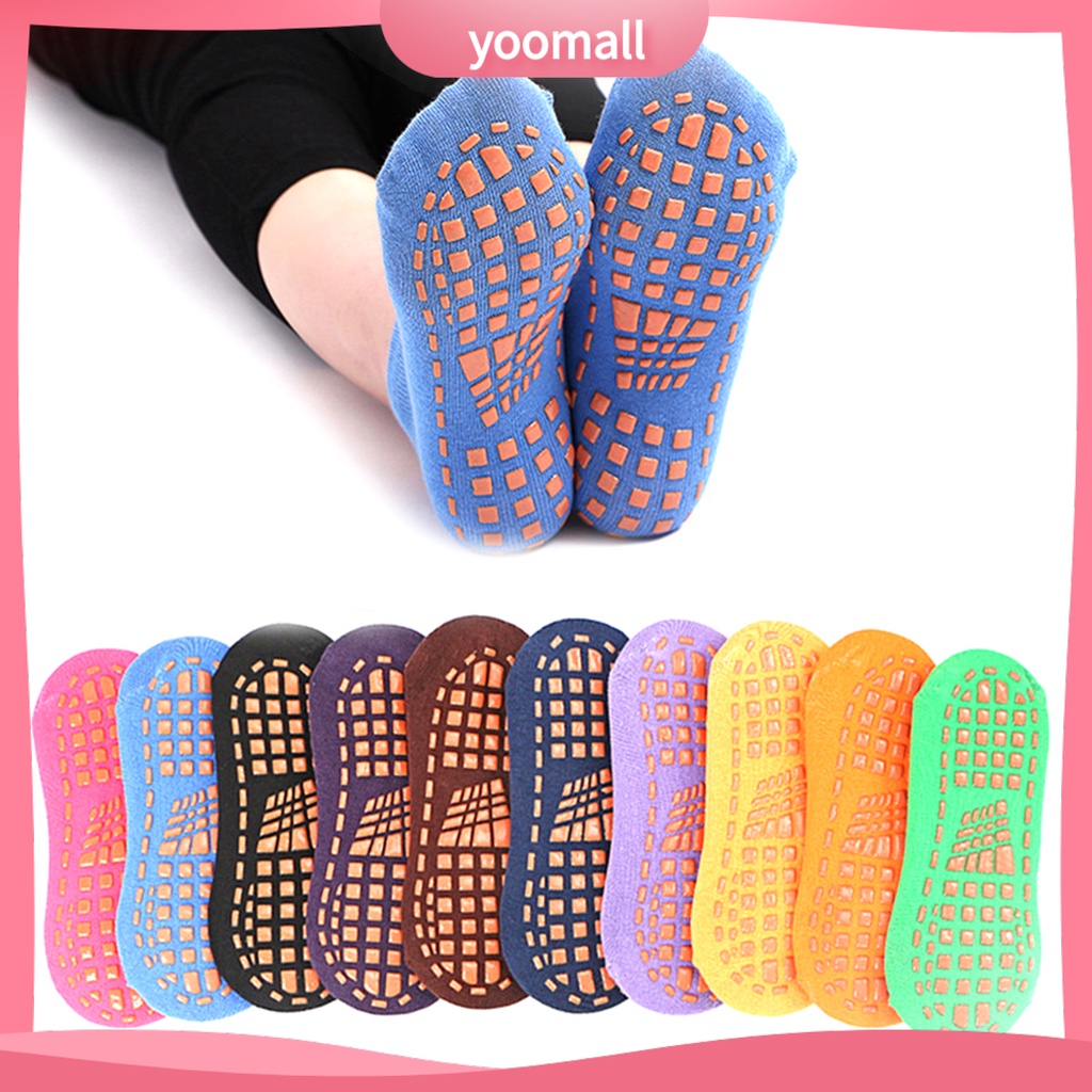 Đôi vớ cotton chống trượt tiện lợi dành cho tập yoga