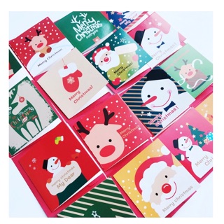 Thiệp giáng sinh noel 8,5 x 8,5cm