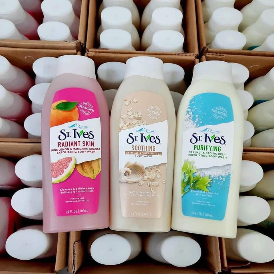 Sữa Tắm ST.IVES 709ML Muối Biển /Cam chanh/ Yến mạch Bơ - Nhập khẩu Mỹ | BigBuy360 - bigbuy360.vn