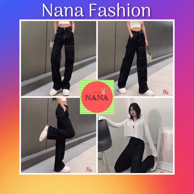 Quần Hack Dáng Túi Hộp Đóng Cúc Chất Liệu Tháo Chéo Nana Fashion Có Ảnh Thật + Video Đánh Giá