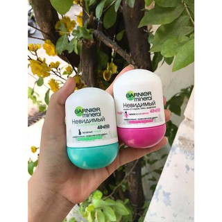 “Lăn khử mùi diệt khuẩn Garnier Mineral Invisible 48H”