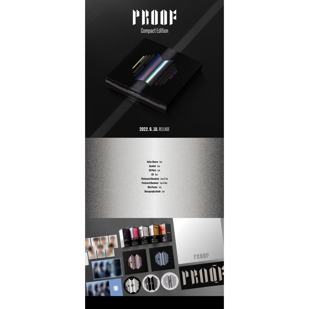 BTS - Anthology Album Proof (Compact Edition) + Quà 1 ảnh khổ A5 hình bias (ghi chú khi đặt hàng)