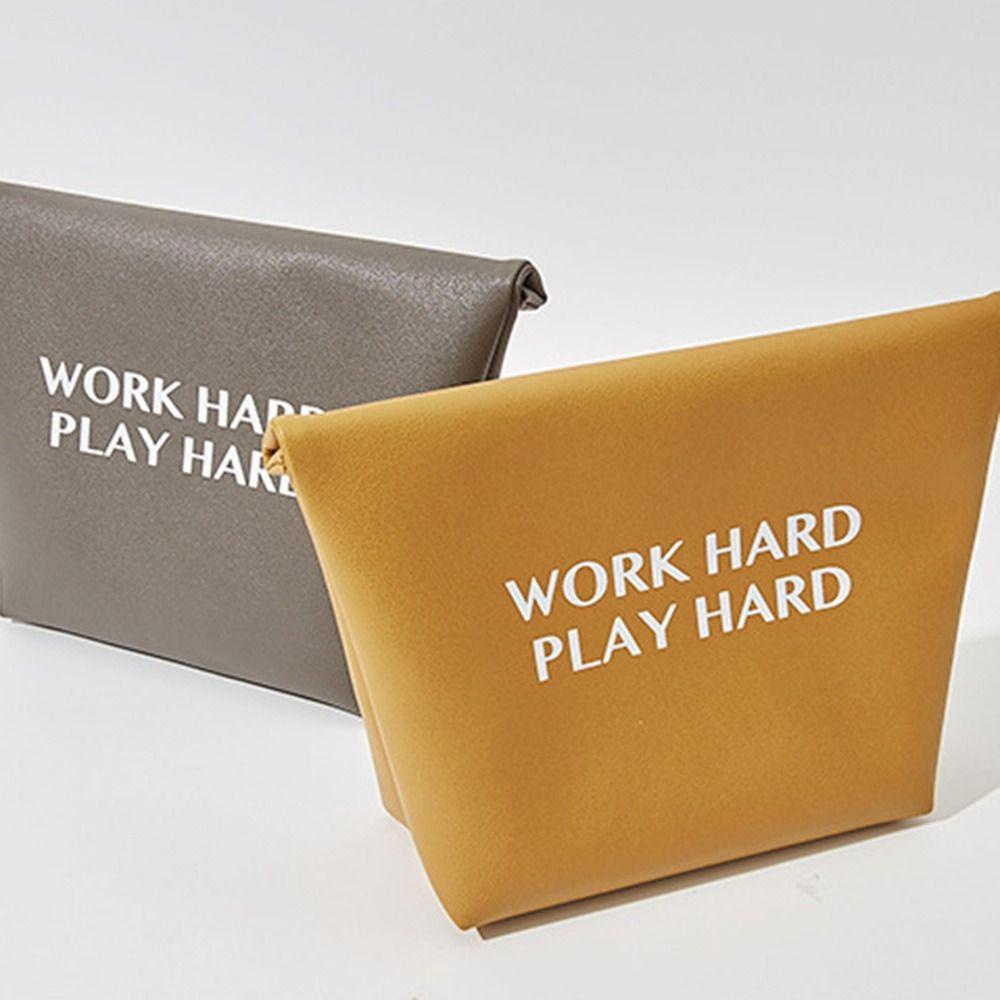 Túi Đựng Đồ Trang Điểm Cỡ Lớn Bằng PVC Có Khóa Kéo MIHAN1