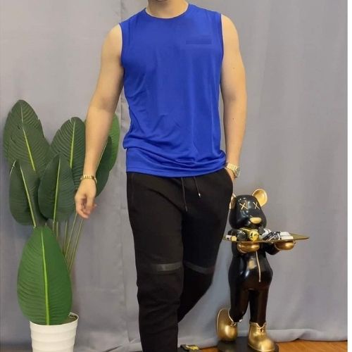 Áo thun nam . áo ba lỗ, sát nách nam adida  phong cách thể thao chất vải co dãn mềm mịn tập gym- KVIND_Store08