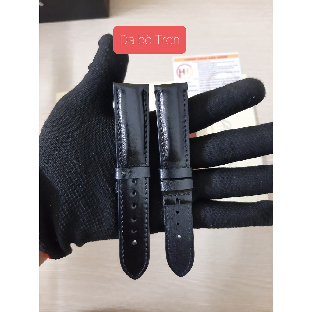 Dây Da Đồng Hồ Da Bò Thật 100% Đặt Xưởng Làm