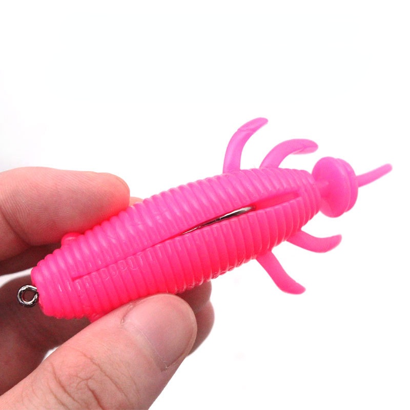Mồi Câu Cá Giả Hình Con Ếch Bằng Cao Su Mềm 8cm / 13g