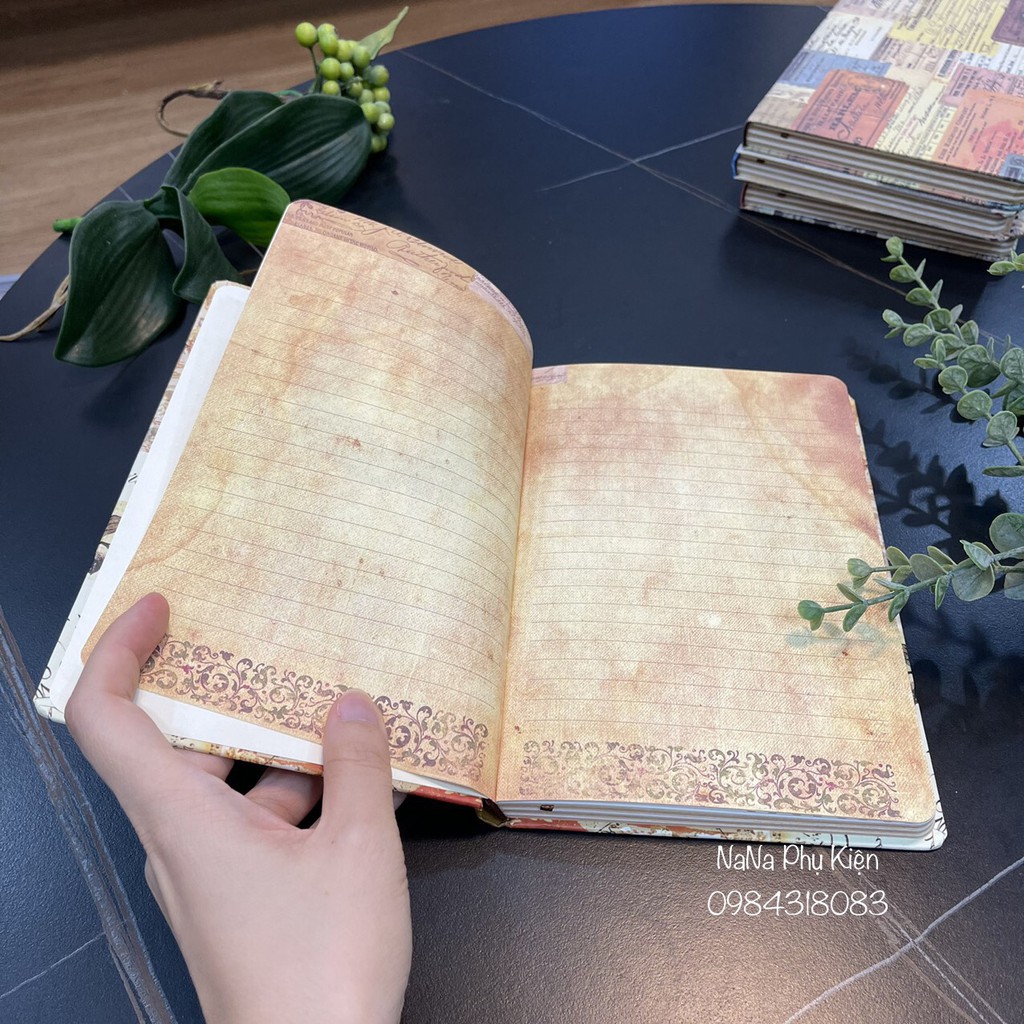 Sổ tay vintage cỡ A5