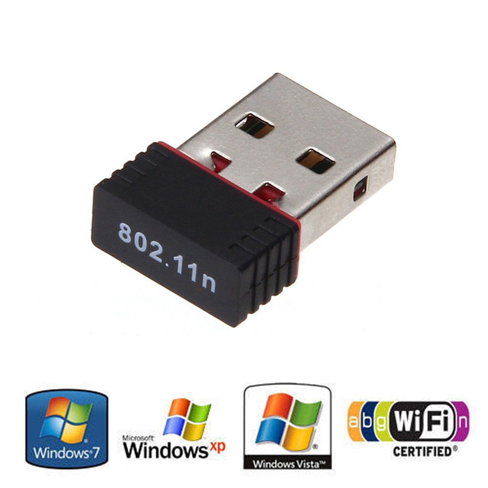 Bộ điều hợp không dây USB WiFi Mt7601 Rtl8188 Mini Usb 802.11n Wifi 150mbps