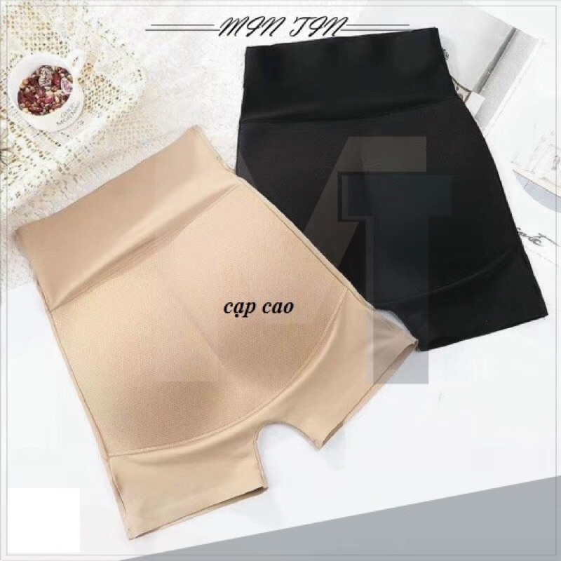 Quần đùi độn mông cạp cao chất su co giãn cao cấp N288