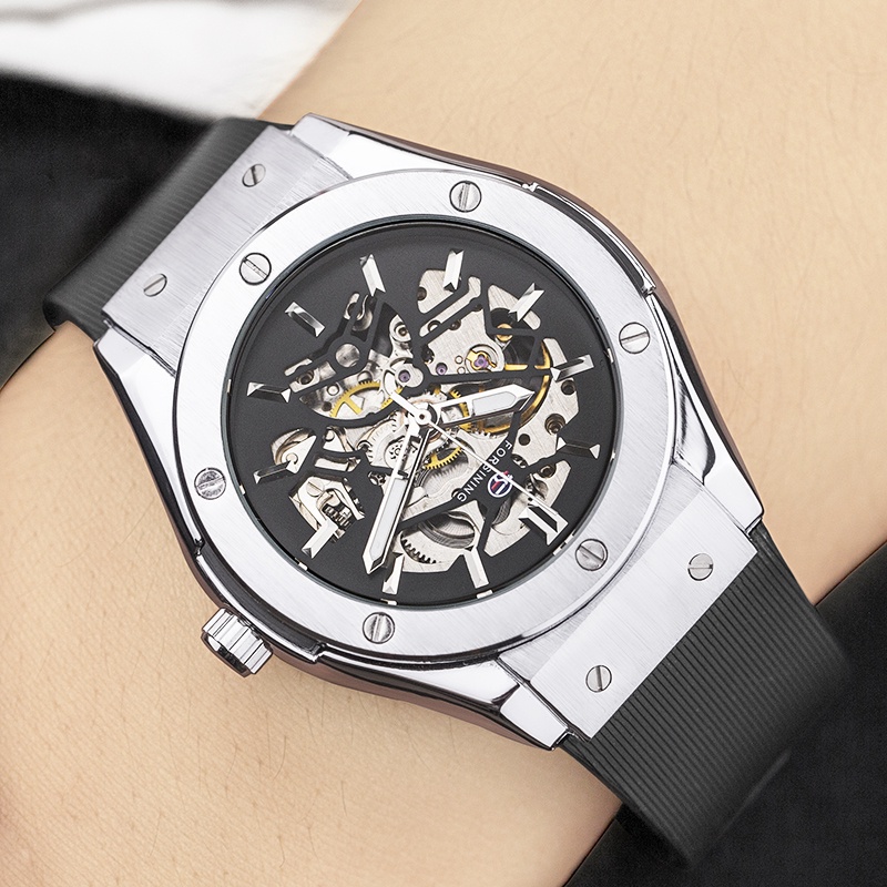 Đồng hồ Nam Forsining lộ máy độc đáo DM11- Đồng hồ nam cao cấp