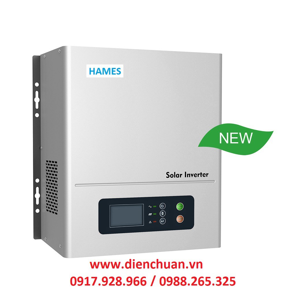 Kích điện  Inverter Hybrid 1000va 12V tích hợp điều khiển sạc pin mặt trời, sạc điện lưới AC