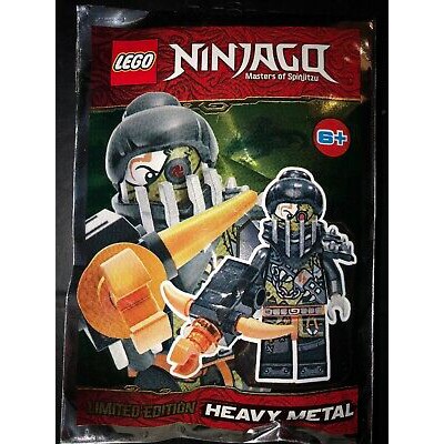 ❤ 891947 Đồ chơi lắp ráp Iego Ninjago: Hunted  Heavy Metal foil pack- Nhân vật